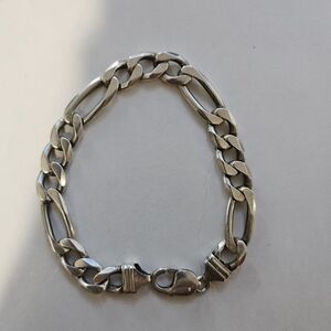 Men's silver bracelet